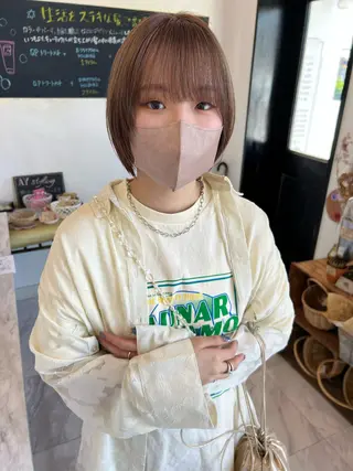 ショート 奥田 葵のヘアスタイル