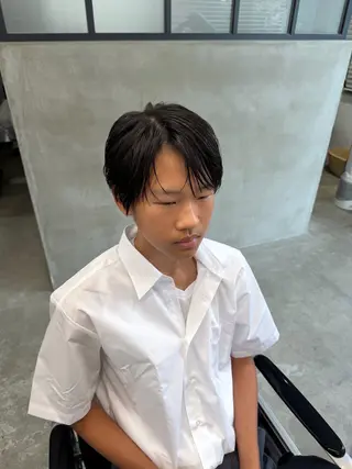 メンズ ハイトーン /スパイキーショートのヘアスタイル