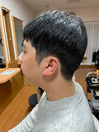 ショート メンズ 藤崎 光のヘアスタイル