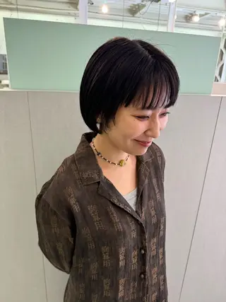 ショート ミワ ハナのヘアスタイル