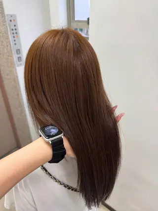 ロング 中韓𝒎𝒊𝒙🎀 ハイトーン💘のヘアスタイル
