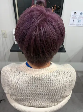 カラー ストレート/カラー 特化雪本☃️のヘアスタイル