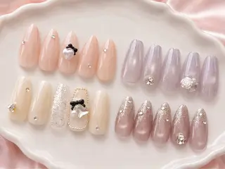 ネイル joie ange rinna上本町のネイルデザイン