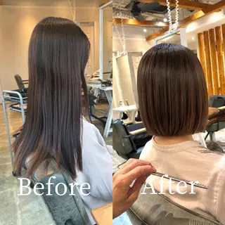ショート 🍃ボブ&ショート 特化🍃髪質改善🍃のヘアスタイル