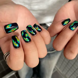 ネイル nano/きもかわ nail🐬🫧のネイルデザイン