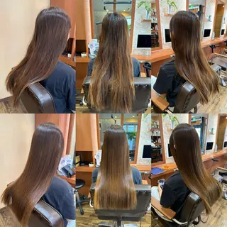 ロング 山口 博司のヘアスタイル