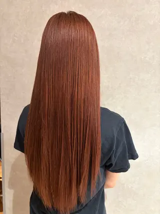 カラー 🍎エクステ/暖色 カラー🍎あyaかのヘアスタイル