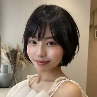 ショート 🍒ハイレイヤー🍒 海外ヘア🍒Momoのヘアスタイル
