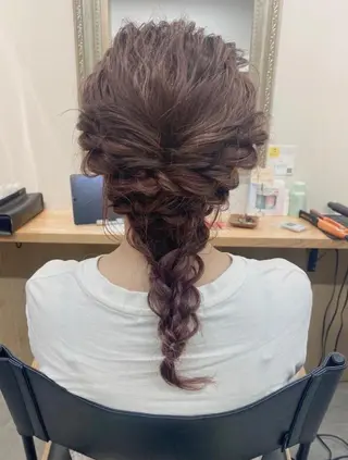 ヘアアレンジ ✨艶髪✨ 奈須晴香のヘアスタイル