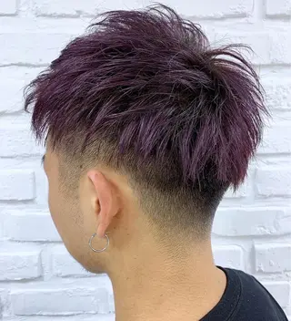 ショート カラー メンズ 【髪質改善】 kasumi🌷🌷のヘアスタイル