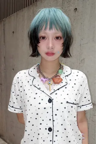 カラー デザインカラー/ ルーツカラー/ユキカのヘアスタイル