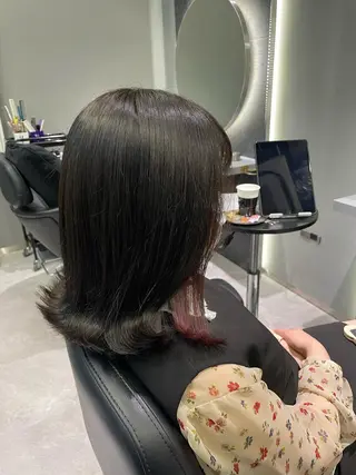 ショート カラー 髪質改善艶髪特化 二瓶 海人のヘアスタイル
