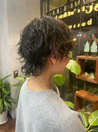 ショート ボブパーマ🧸 /YUNAのヘアスタイル