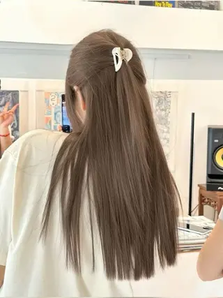 カラー 夏のトレンドベージュ 🤎渋谷DANCEのヘアスタイル
