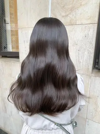 セミロング 韓国系レイヤー特化 hiroのヘアスタイル
