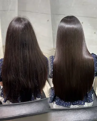 ロング 透明感カラー🍯 髪質改善🫧 野々愛のヘアスタイル