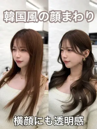 ミディアム 韓国ヘア×2way 🇰🇷和知拓郎のヘアスタイル