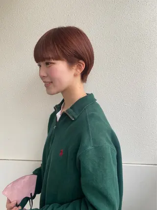 ショート カットモデル募集/ 新潟松崎/田村紗莉那のヘアスタイル