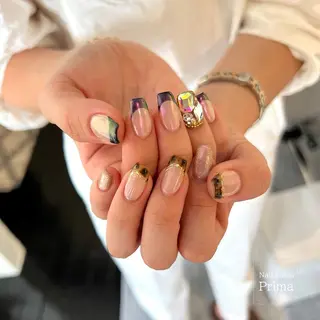 セミロング ネイル SalonPrima 西院Nail&Eyeのネイルデザイン