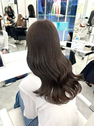 ロング 🤍透明感艶カラ ー🫧あこ🎀のヘアスタイル
