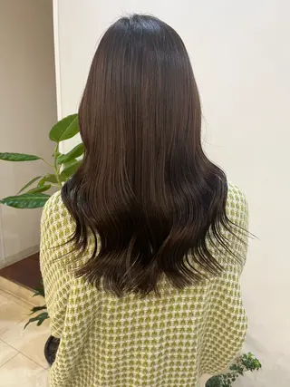 ロング 透明感カラー✨ 艶カラーのヘアスタイル