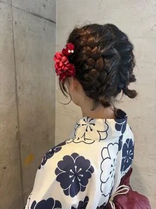 ショート ヘアアレンジ 美髪× ヘアセット✨Araiのヘアスタイル