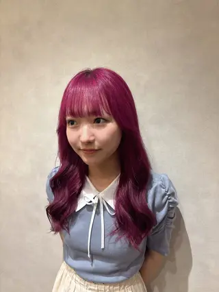 ロング 空閑 永知のヘアスタイル