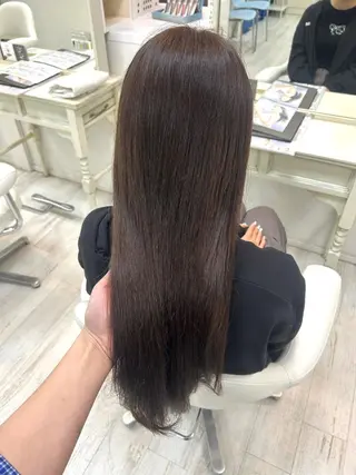 ロング 小川 夏花のヘアスタイル