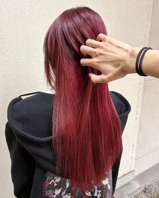 カラー 高橋 佑のヘアスタイル