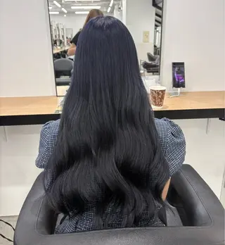 ロング miku/ラベンダー 透明感カラー🪻❤︎のヘアスタイル