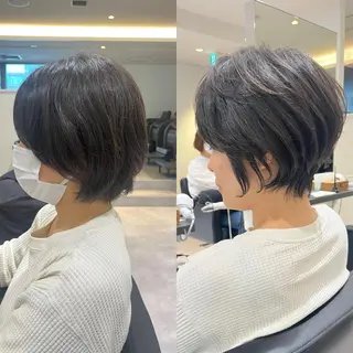 ショート 襟足でお悩みの方✂︎ くびれ職人ハシモトのヘアスタイル