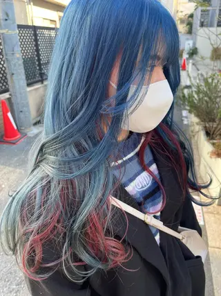ロング カラー yuuna/ レイヤーカット🎀のヘアスタイル