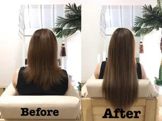 ロング KA BUのヘアスタイル