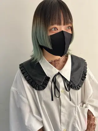 ショート カラー ili 大阪のヘアスタイル