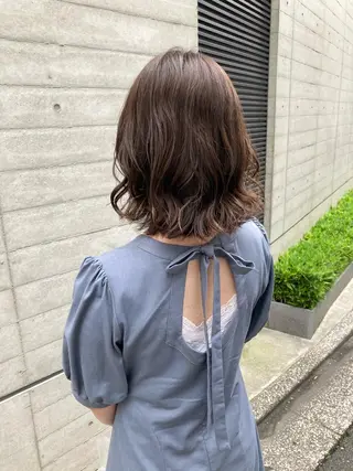 ショート ✨色持ちの良い艶 カラー✨蟹江真世のヘアスタイル