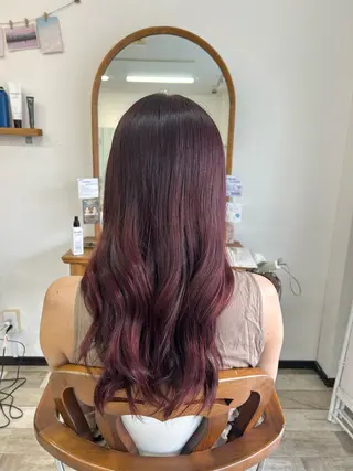 セミロング Rin ku-to andCのヘアスタイル