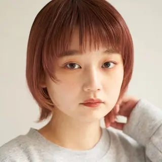 ショート 【ショート/ボブ 丸みショート】深萱のヘアスタイル