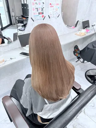 ロング 🦋ハイトーン🦋 石山 希理🦋のヘアスタイル