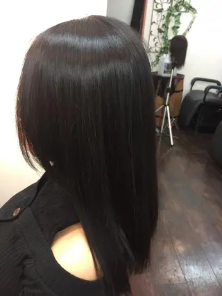 ロング パーマ 桧山 真のヘアスタイル