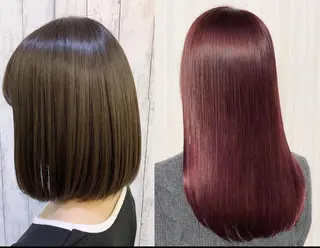 ロング カラー 河島 裕樹のヘアスタイル