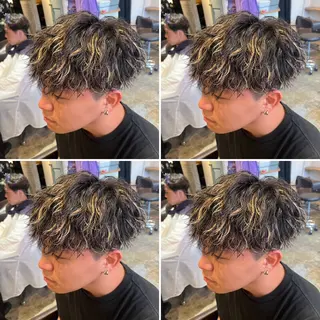 パーマ メンズ メンズパーマ特化 望月謙二郎のヘアスタイル