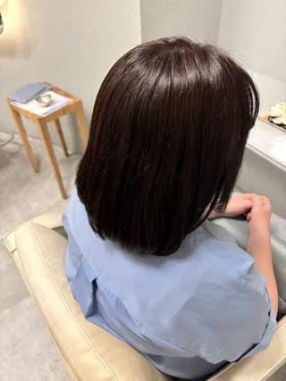 ミディアム カラー 後藤 杏吏のヘアスタイル