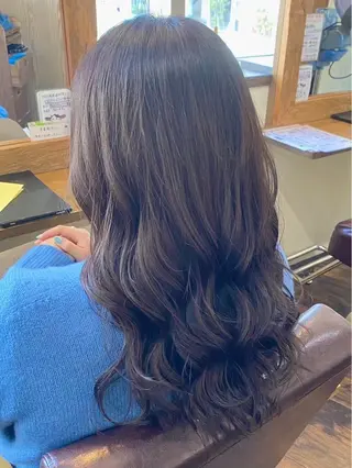 セミロング パーマ 髪質改善 曳舟FUKUDAのヘアスタイル