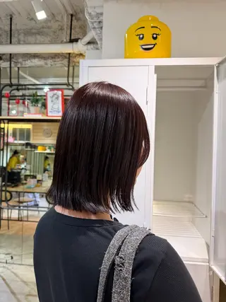 ミディアム 中司 莉菜のヘアスタイル