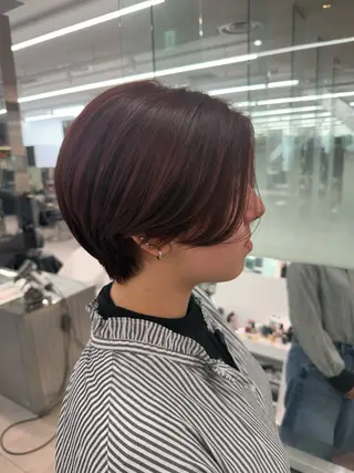 ショート ボブ・ショート 特化美容師 LANAのヘアスタイル