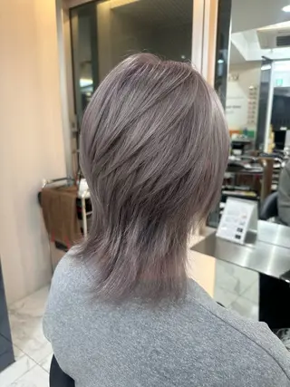 ショート カラー メンズ 【Lapis 渋谷本店】りかのヘアスタイル