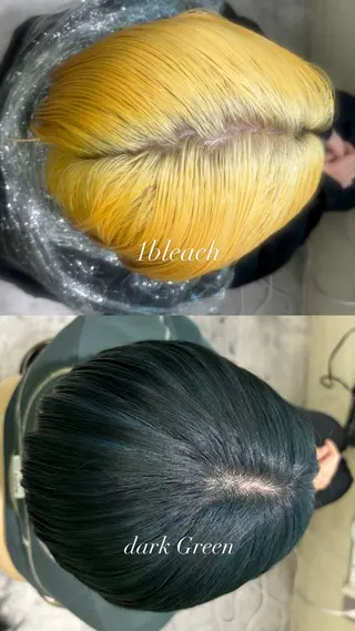 ショート カラー ヘアアレンジ 💟Opus // Mizuki🐕のヘアスタイル