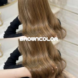 ロング カラー 🎀りな🎀透明感 カラー特化大宮のヘアスタイル