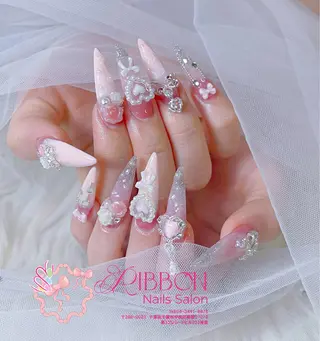 ネイル Ribbonnail salonのネイルデザイン