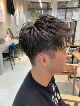 ショート メンズ 似合わせショート×透 明感/やじまたかしのヘアスタイル